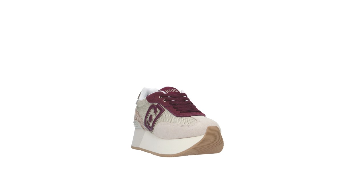 Liu jo Sneaker Bianco/bordeaux Gomma BF4037PX525