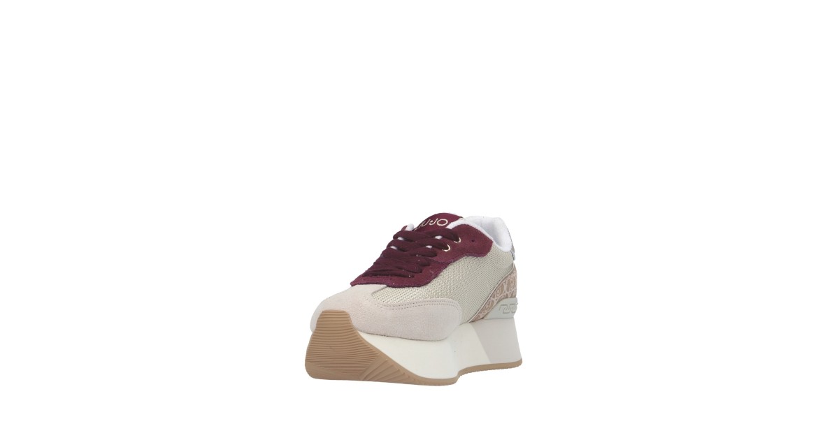 Liu jo Sneaker Bianco/bordeaux Gomma BF4037PX525