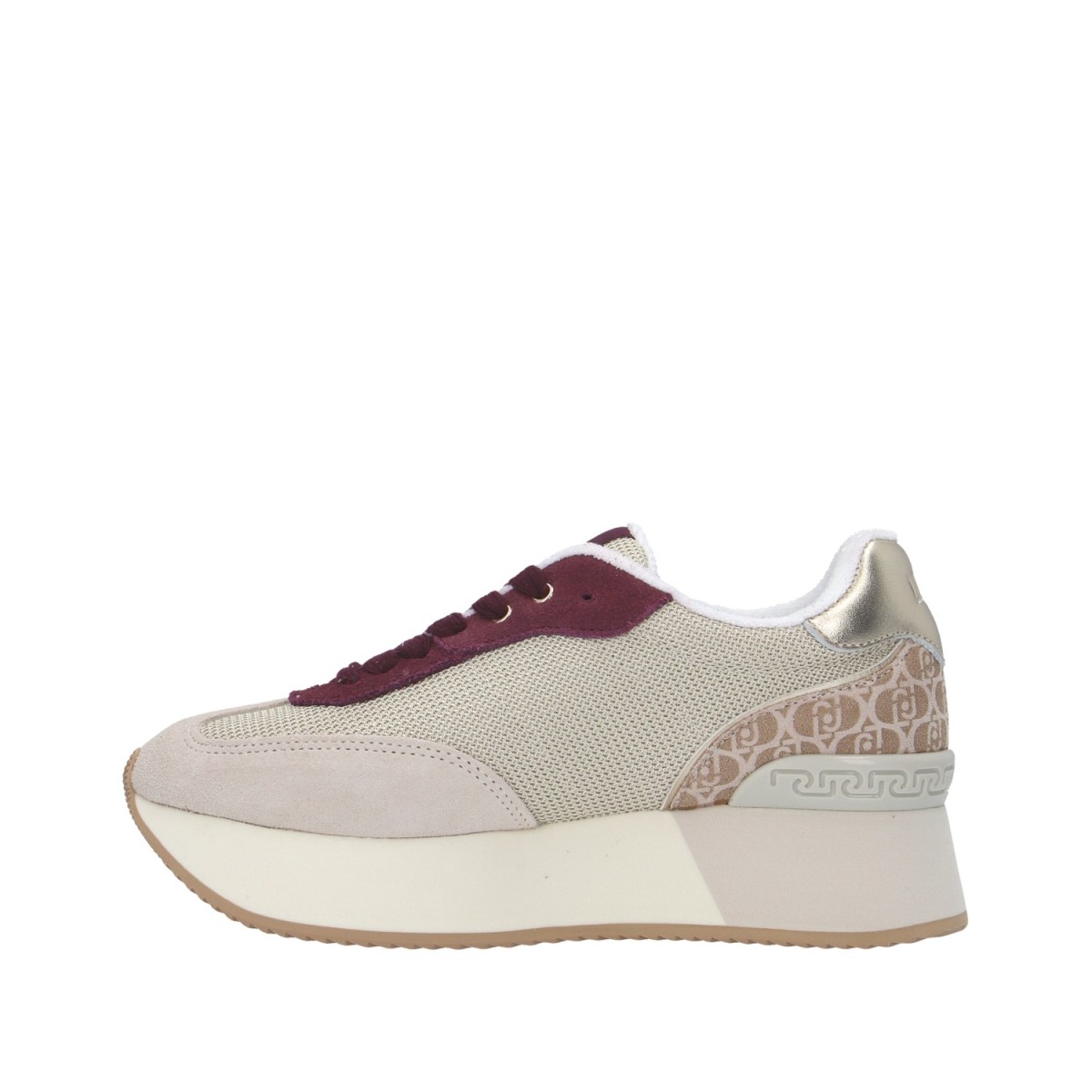 Liu jo Sneaker Bianco/bordeaux Gomma BF4037PX525