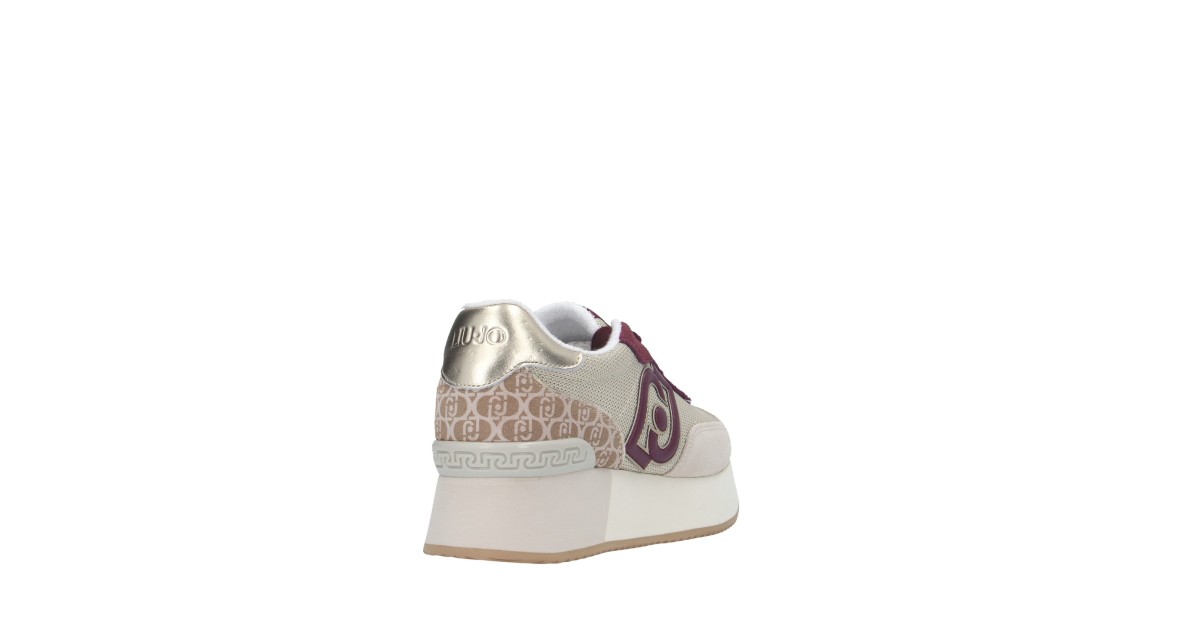 Liu jo Sneaker Bianco/bordeaux Gomma BF4037PX525