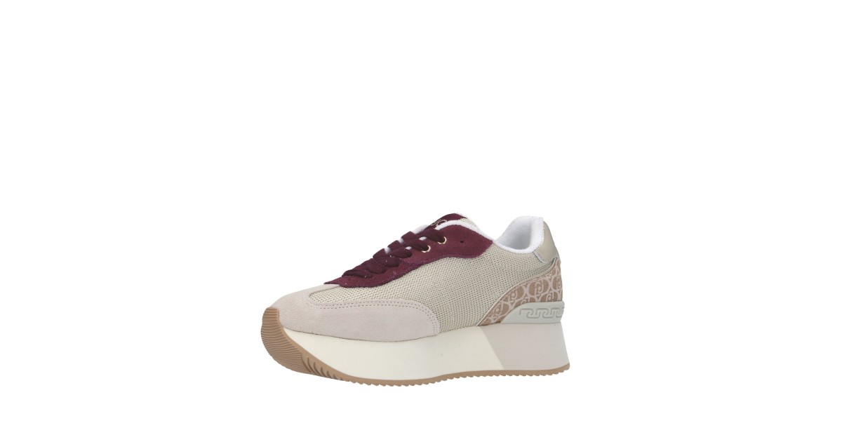 Liu jo Sneaker Bianco/bordeaux Gomma BF4037PX525