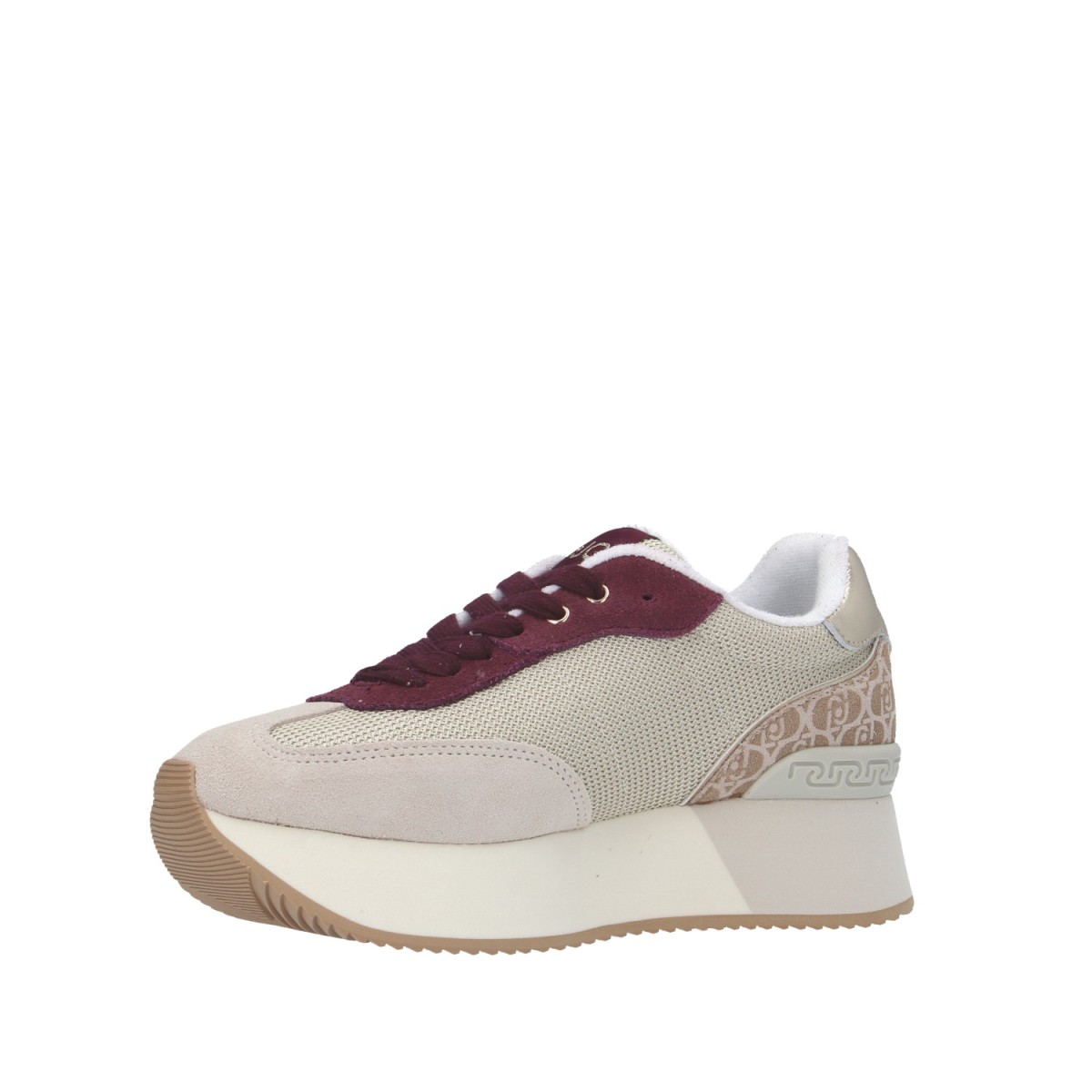 Liu jo Sneaker Bianco/bordeaux Gomma BF4037PX525