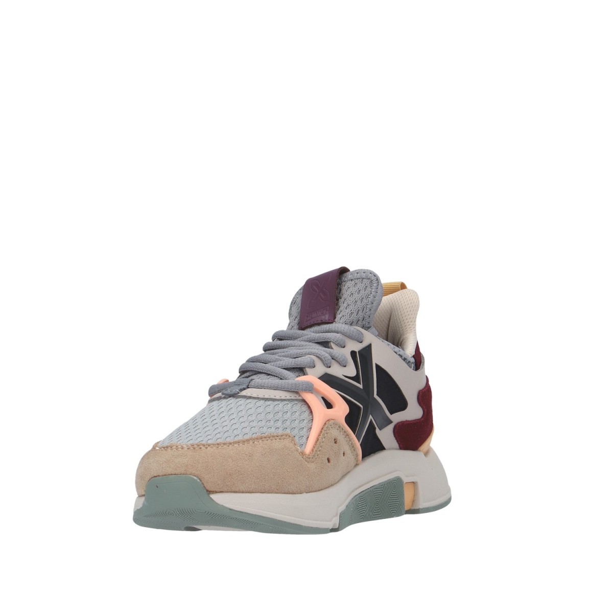 Munich Sneaker Grigio/bordeaux 4172083