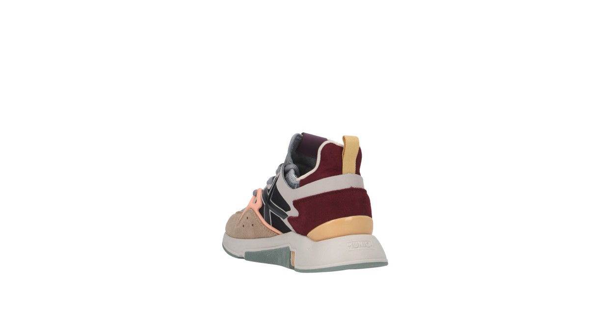 Munich Sneaker Grigio/bordeaux 4172083