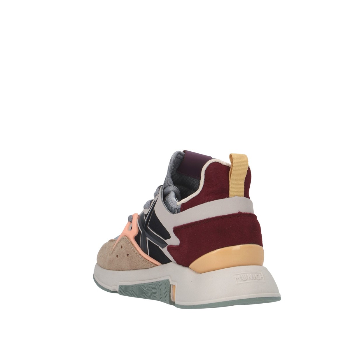 Munich Sneaker Grigio/bordeaux 4172083