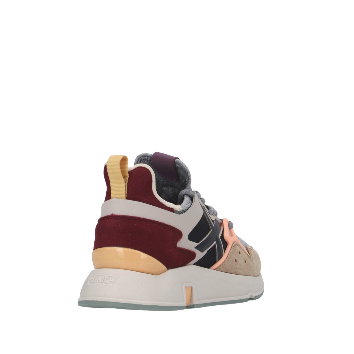 Munich Sneaker Grigio/bordeaux 4172083