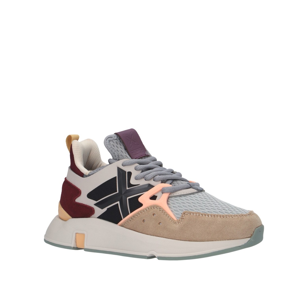 Munich Sneaker Grigio/bordeaux 4172083