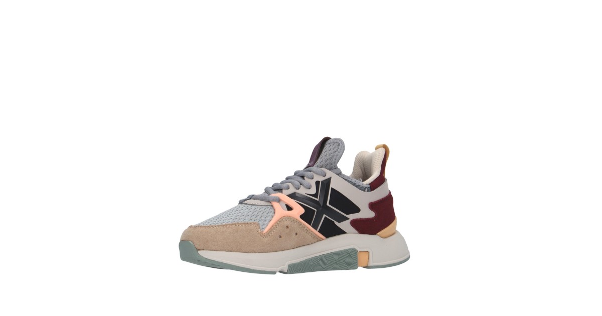 Munich Sneaker Grigio/bordeaux 4172083