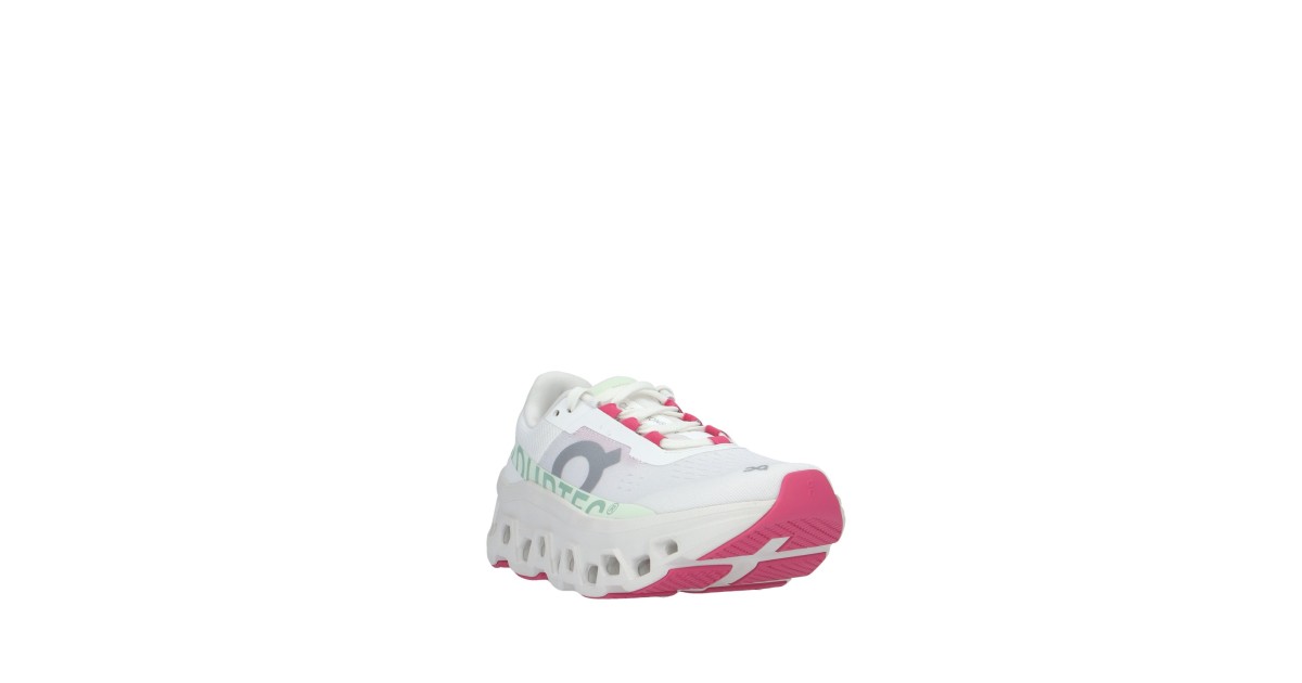 On running Sneaker Bianco/lime Gomma 61.97725