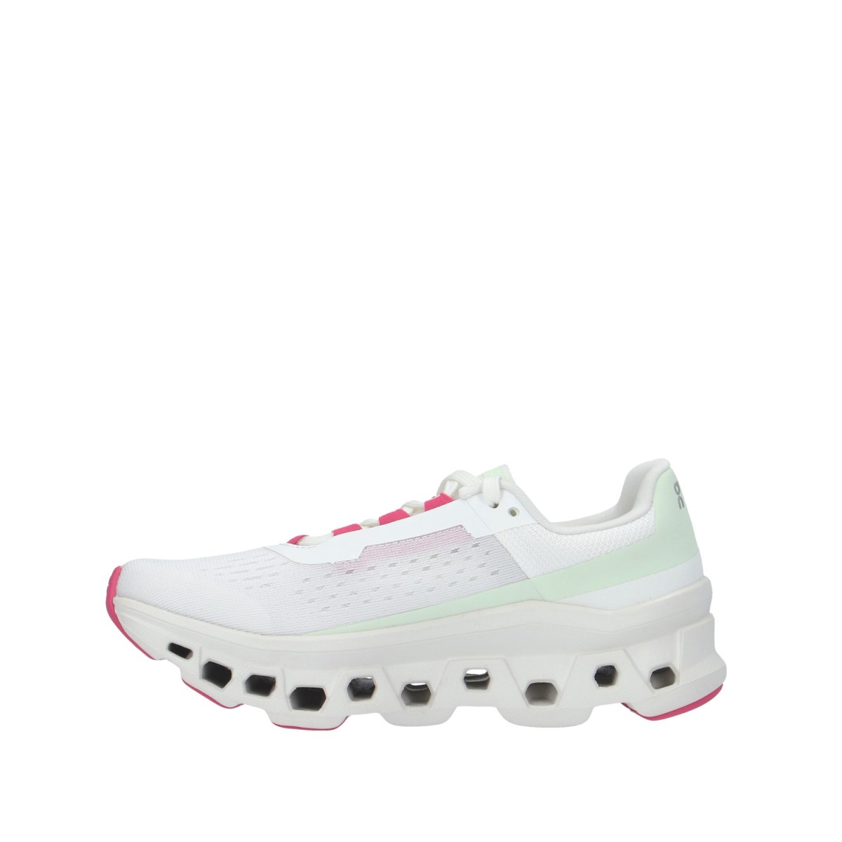 On running Sneaker Bianco/lime Gomma 61.97725