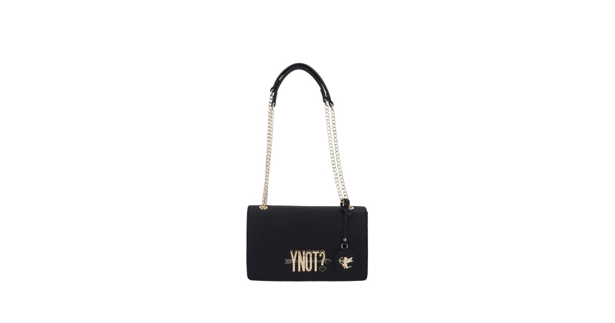 Ynot? Borsa a spalla Nero Lovers LVS-001F5