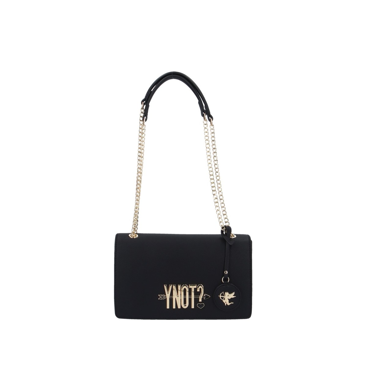 Ynot? Borsa a spalla Nero Lovers LVS-001F5