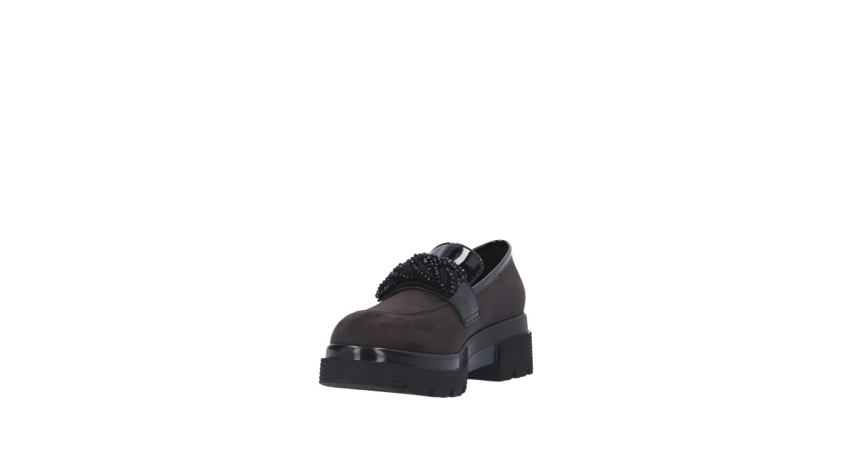 Cinzia soft Mocassino Piombo/nero Gomma MM2G5349 002