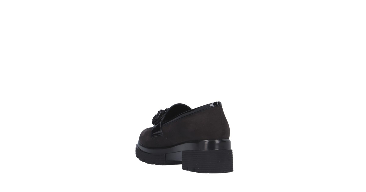 Cinzia soft Mocassino Piombo/nero Gomma MM2G5349 002