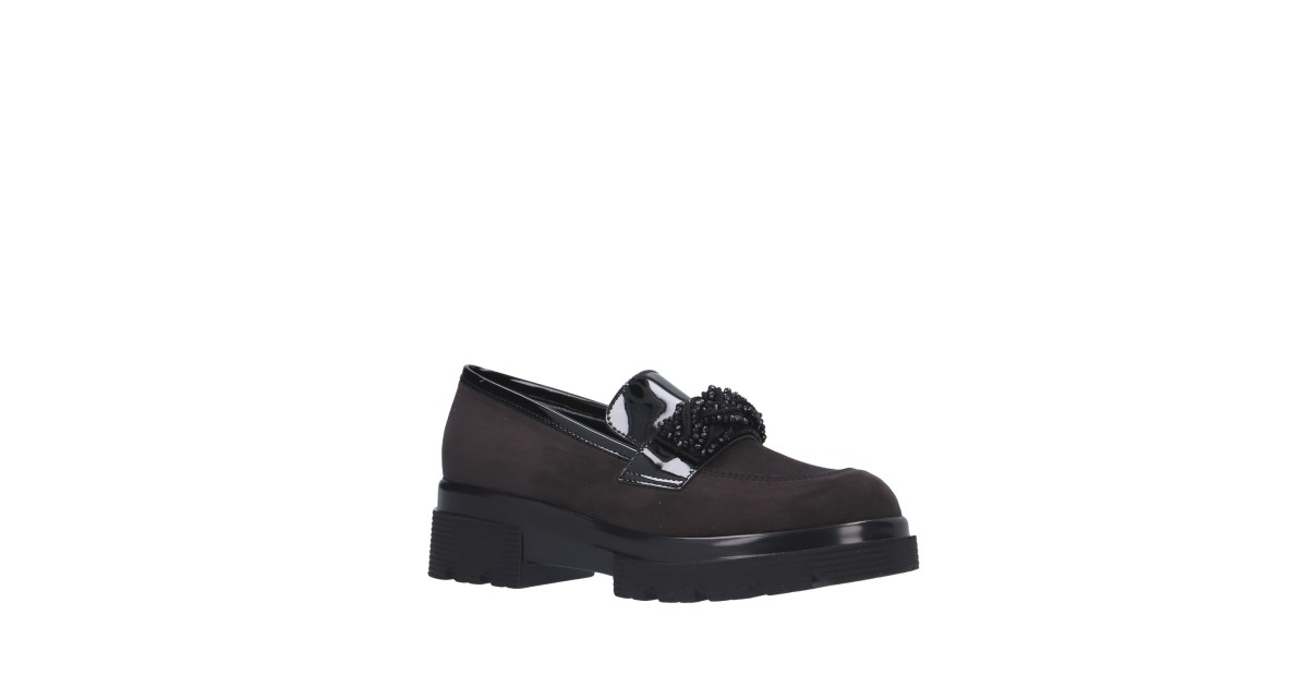 Cinzia soft Mocassino Piombo/nero Gomma MM2G5349 002