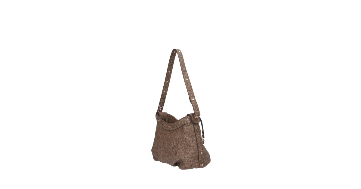 Borbonese Borsa a spalla Naturale/nero 933254