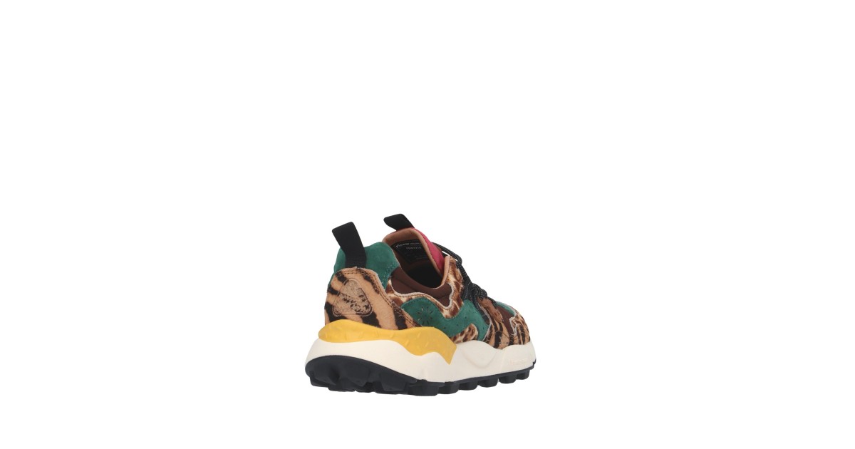 Flower mountain Sneaker Marrone Gomma YAMANO 3