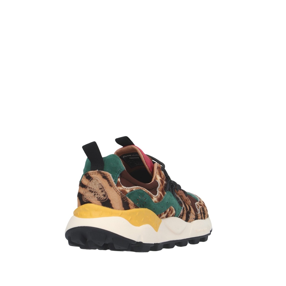 Flower mountain Sneaker Marrone Gomma YAMANO 3