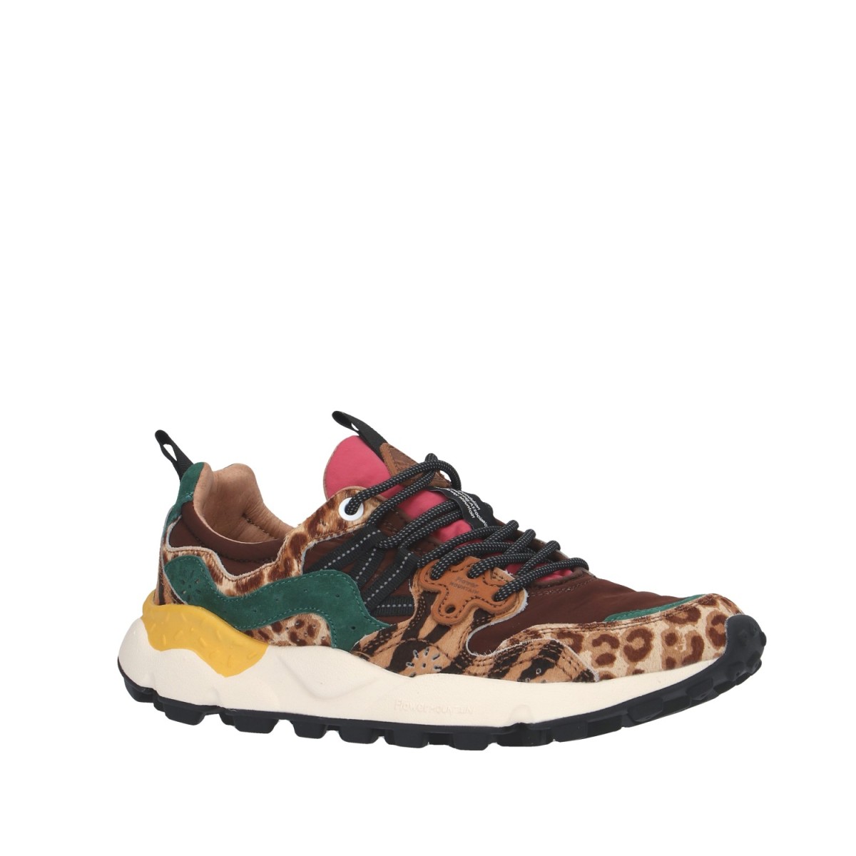 Flower mountain Sneaker Marrone Gomma YAMANO 3