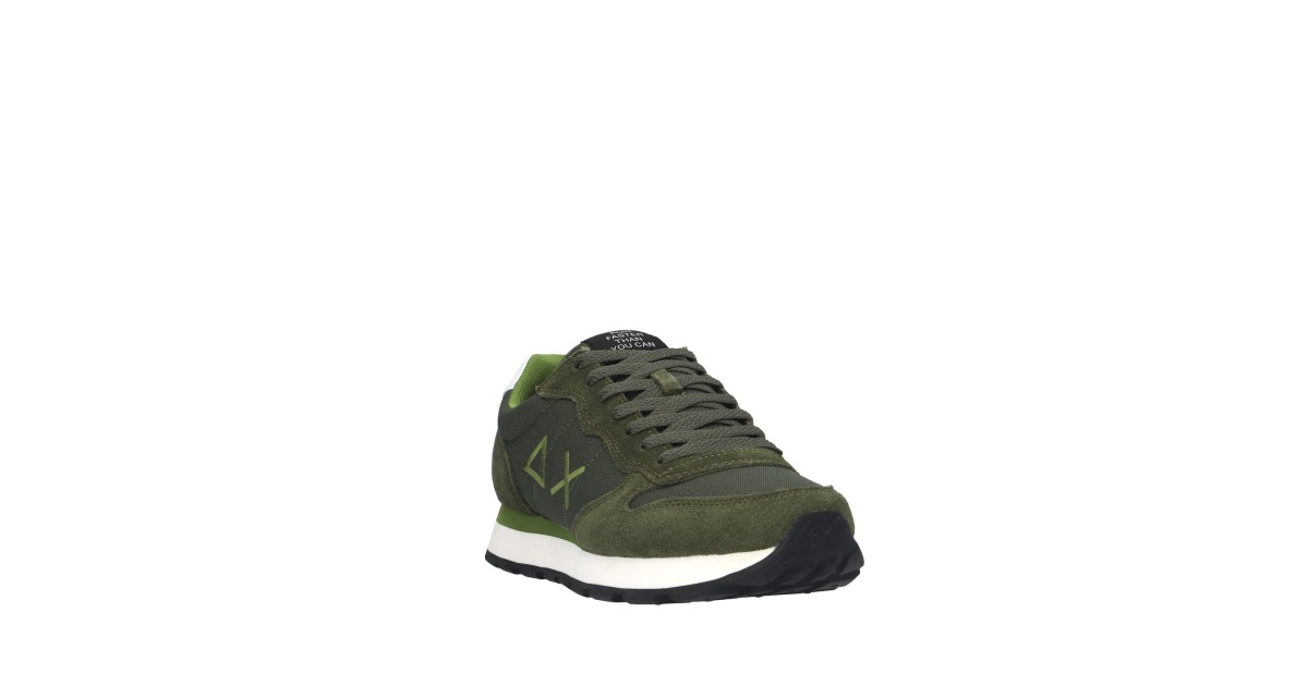 Sun68 Sneaker Verde militare Gomma Z44101