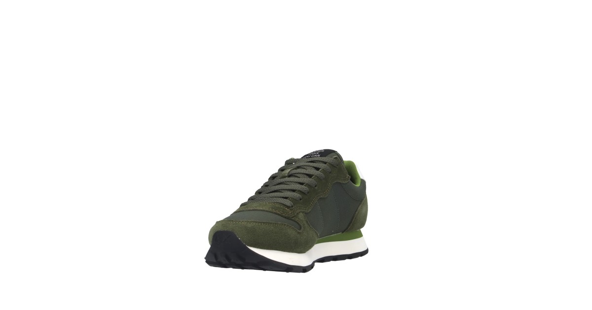 Sun68 Sneaker Verde militare Gomma Z44101