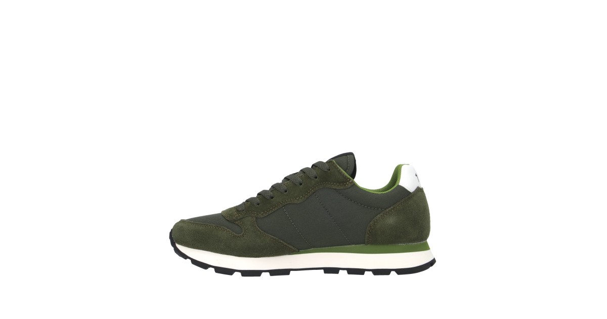 Sun68 Sneaker Verde militare Gomma Z44101