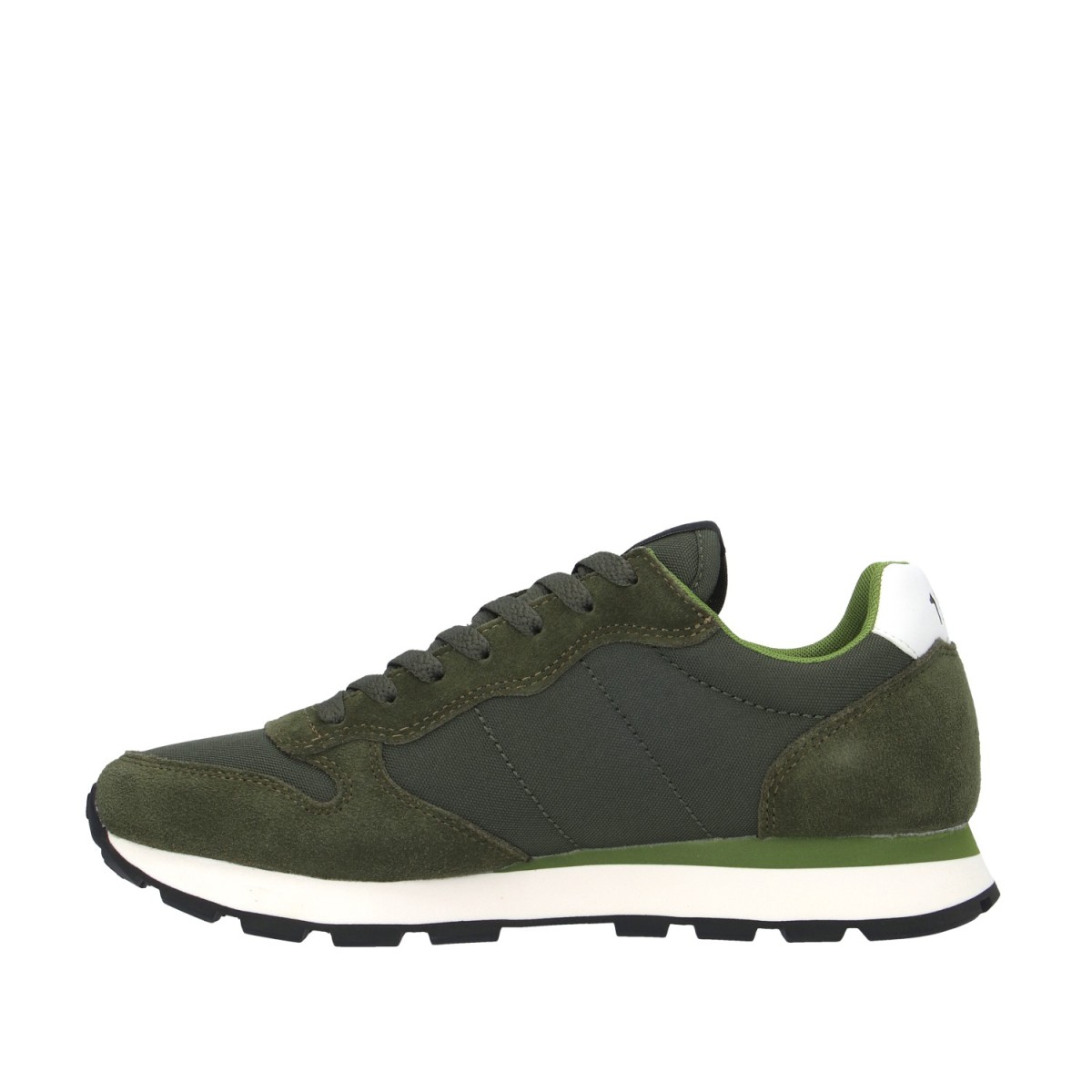 Sun68 Sneaker Verde militare Gomma Z44101