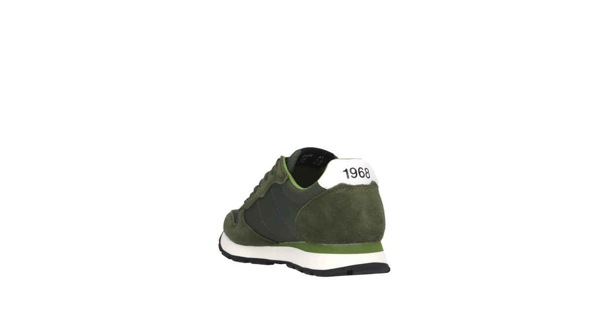 Sun68 Sneaker Verde militare Gomma Z44101