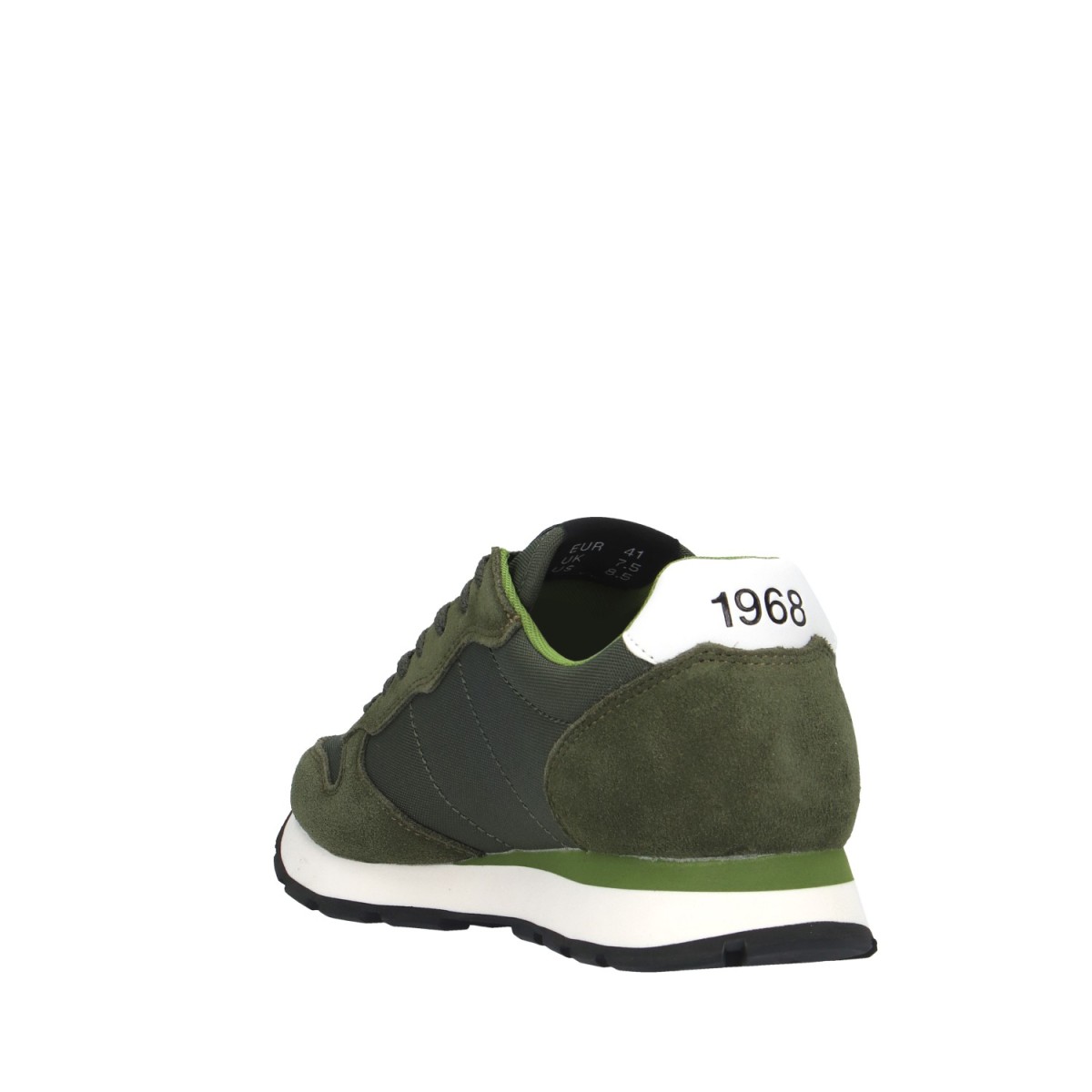 Sun68 Sneaker Verde militare Gomma Z44101