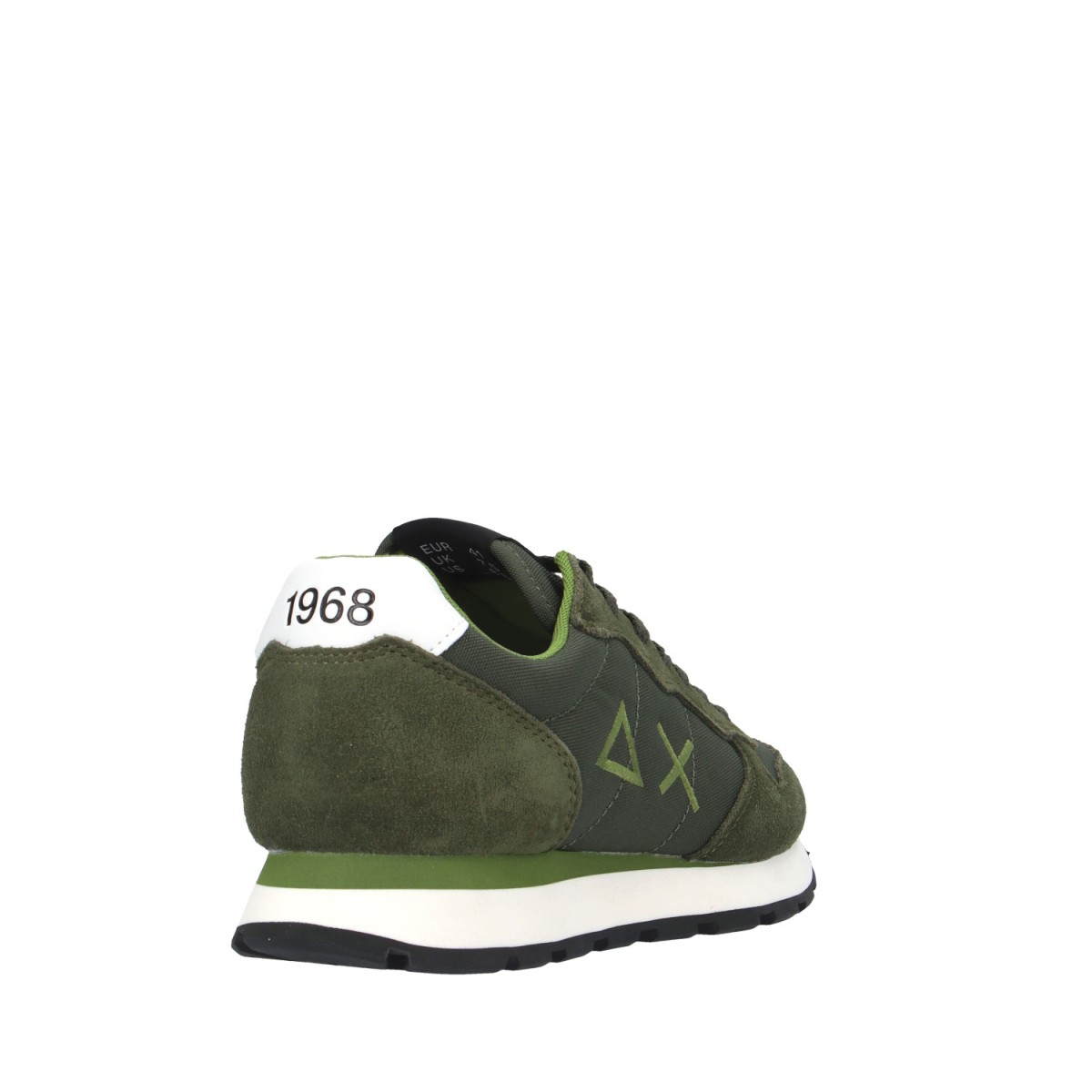 Sun68 Sneaker Verde militare Gomma Z44101