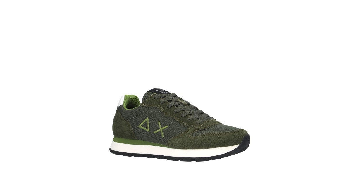 Sun68 Sneaker Verde militare Gomma Z44101