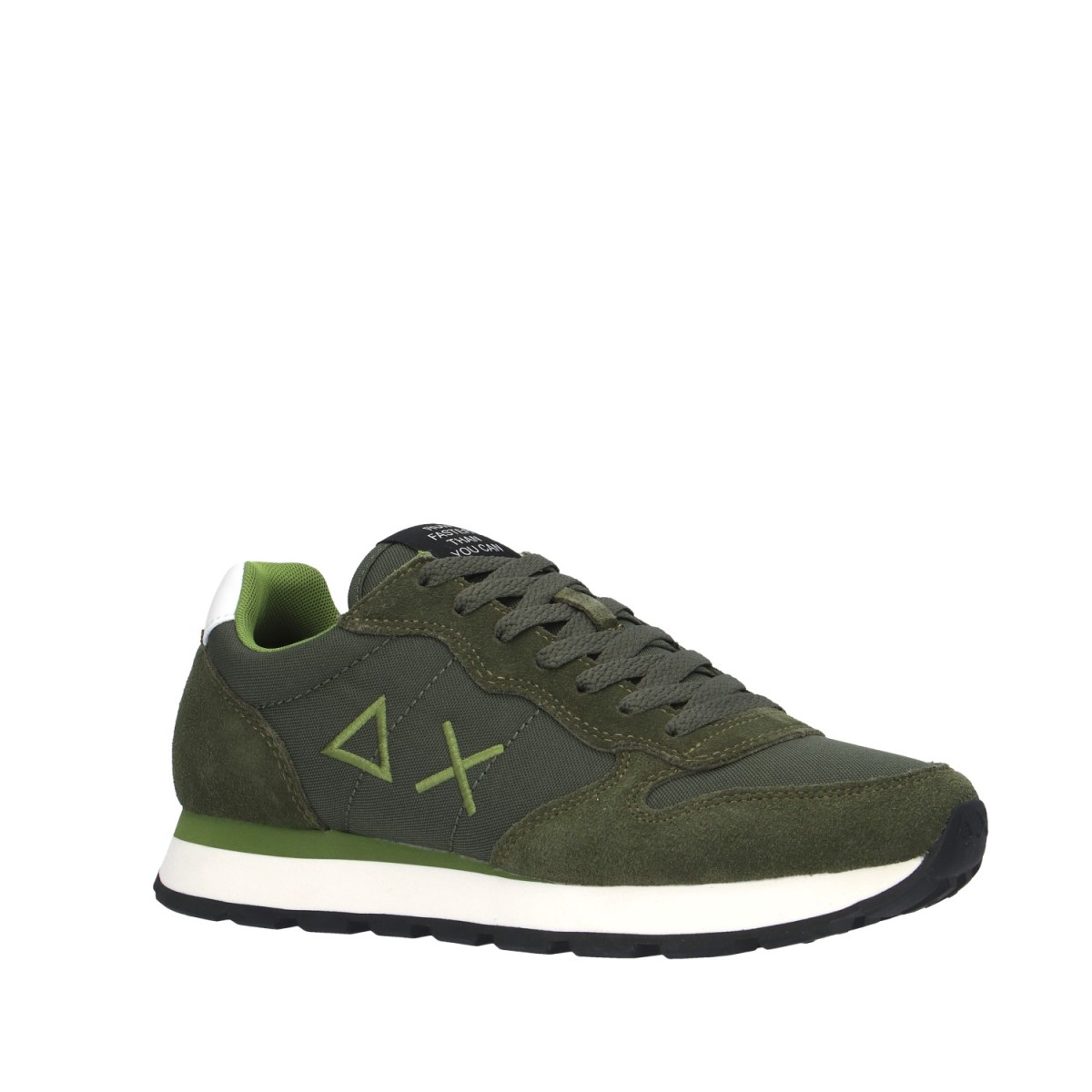 Sun68 Sneaker Verde militare Gomma Z44101