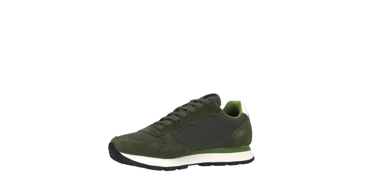 Sun68 Sneaker Verde militare Gomma Z44101