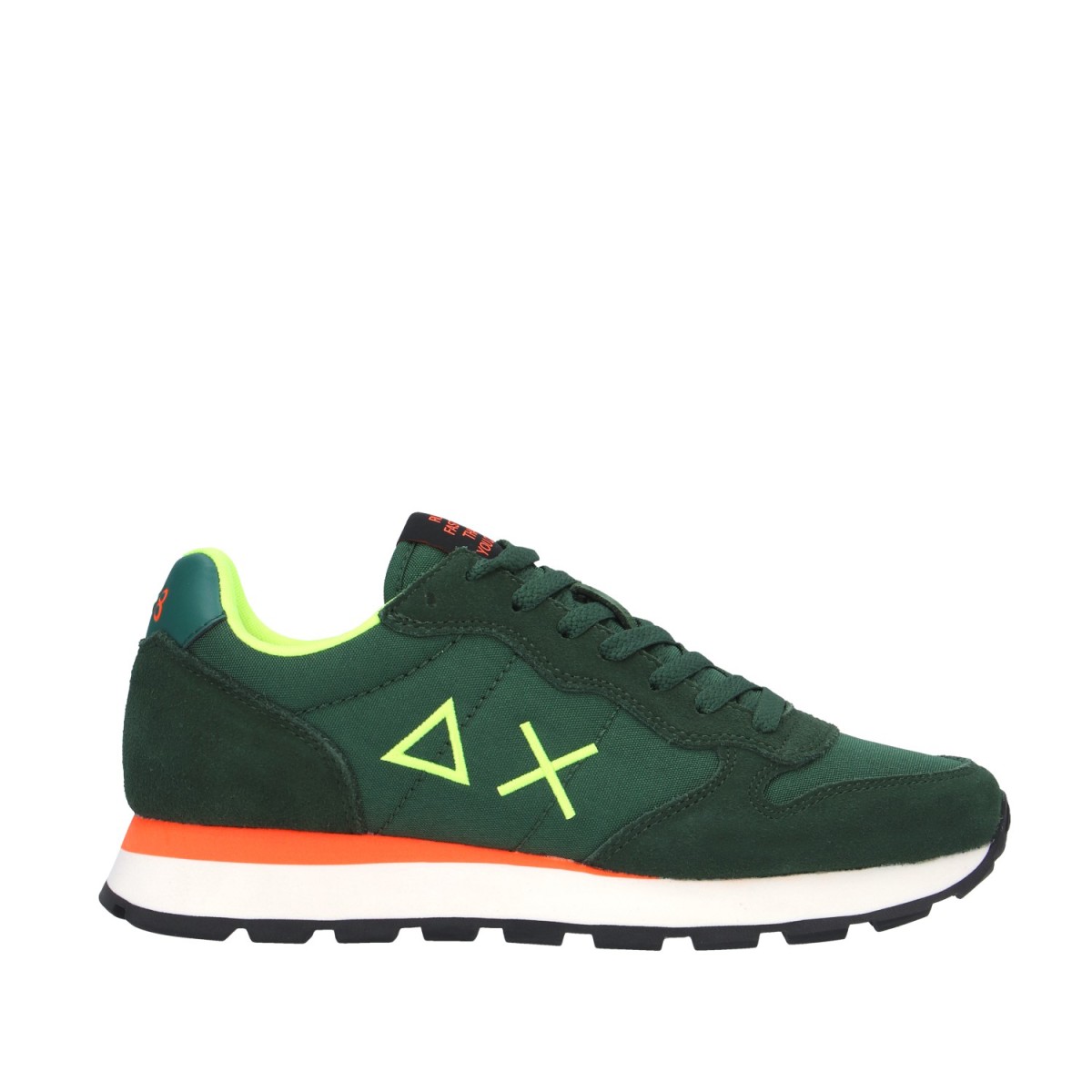 Sun68 Sneaker Verde Gomma Z44102