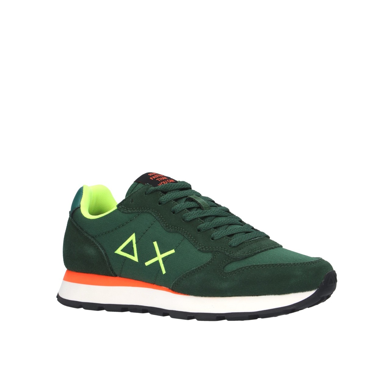 Sun68 Sneaker Verde Gomma Z44102