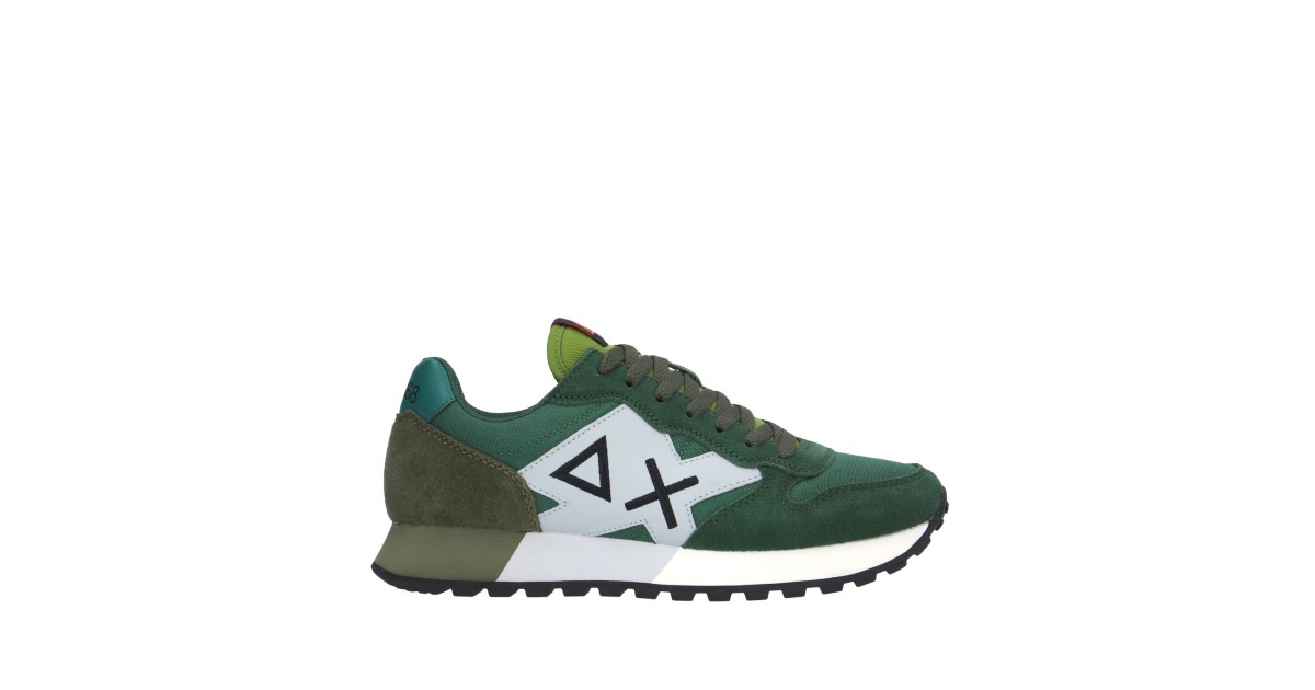 Sun68 Sneaker Verde Gomma Z44113