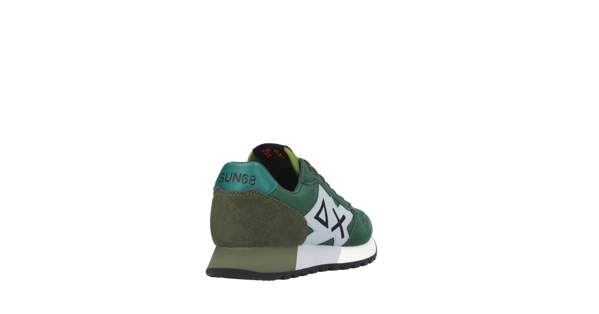 Sun68 Sneaker Verde Gomma Z44113