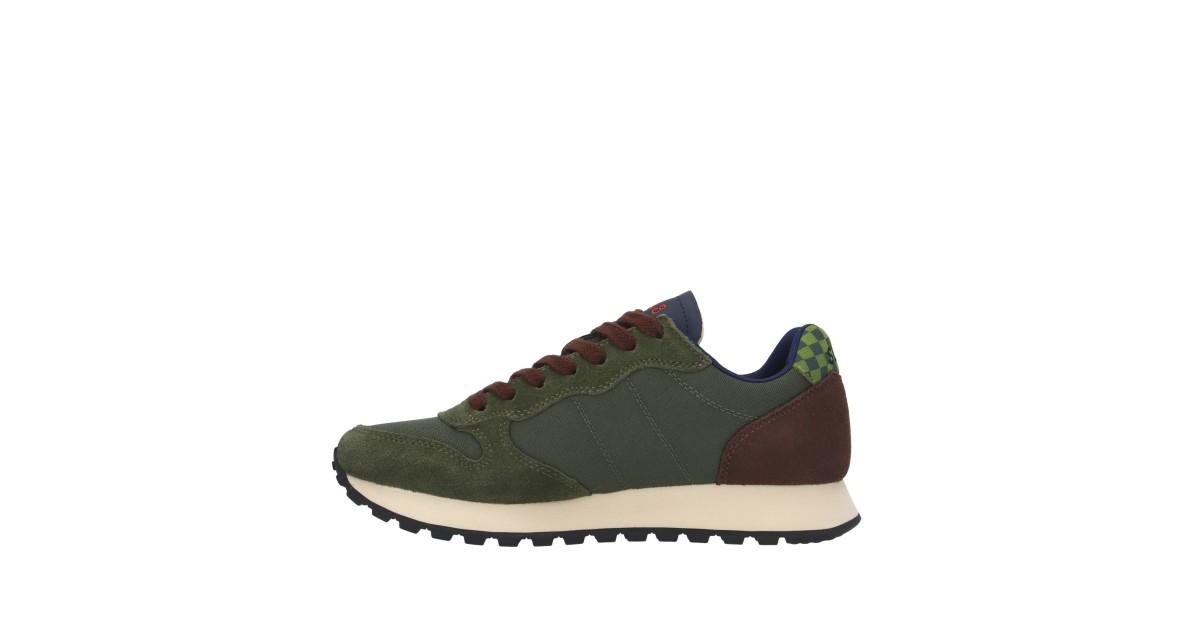 Sun68 Sneaker Verde militare Gomma Z44117