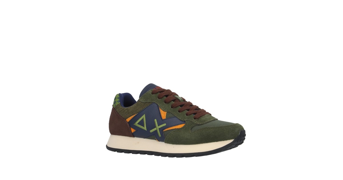 Sun68 Sneaker Verde militare Gomma Z44117