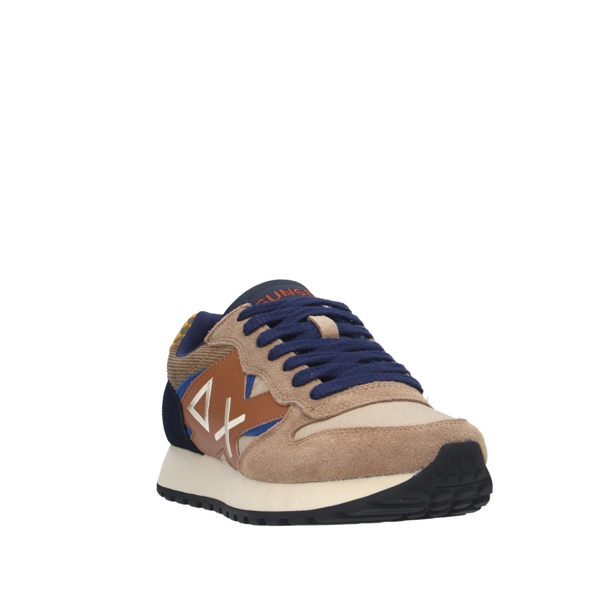 Sun68 Sneaker Beige/blu Gomma Z44117