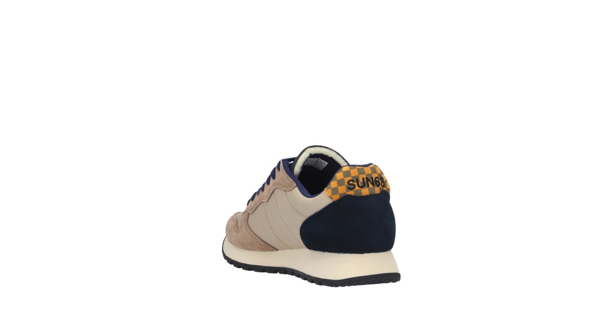 Sun68 Sneaker Beige/blu Gomma Z44117