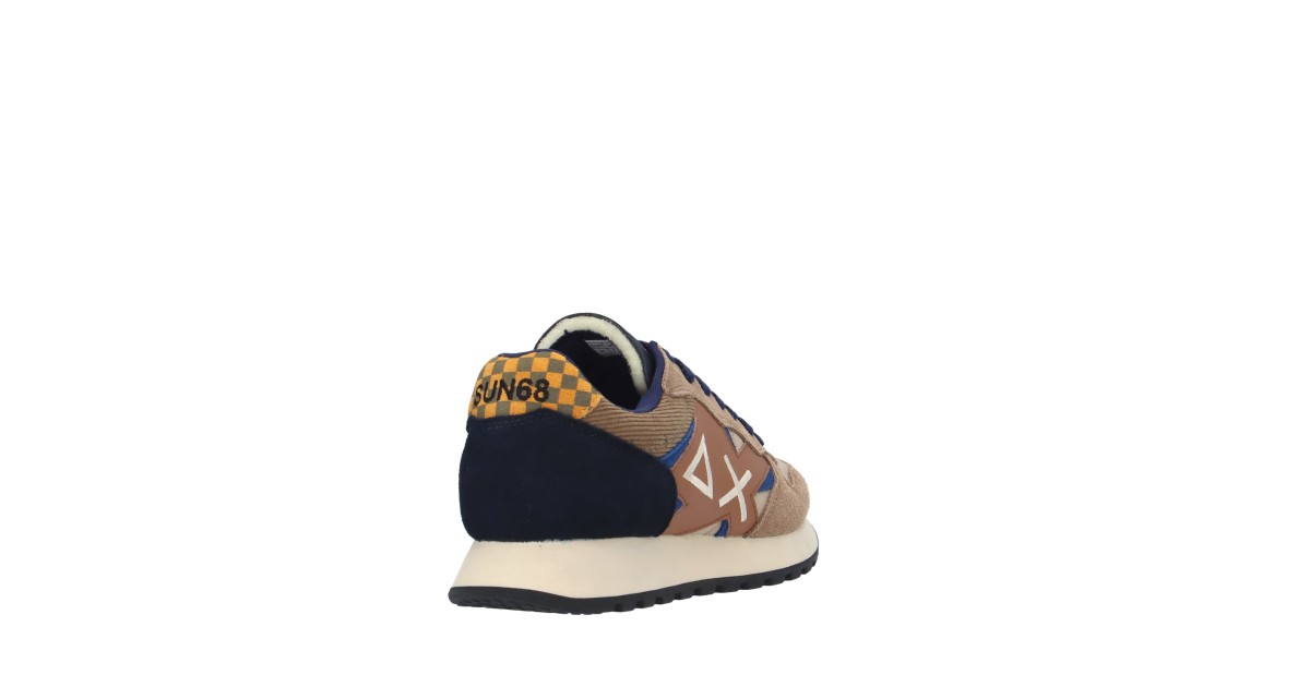 Sun68 Sneaker Beige/blu Gomma Z44117