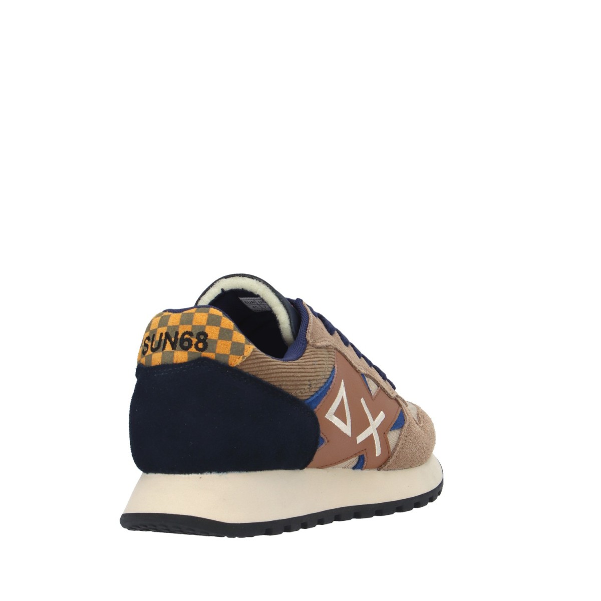 Sun68 Sneaker Beige/blu Gomma Z44117