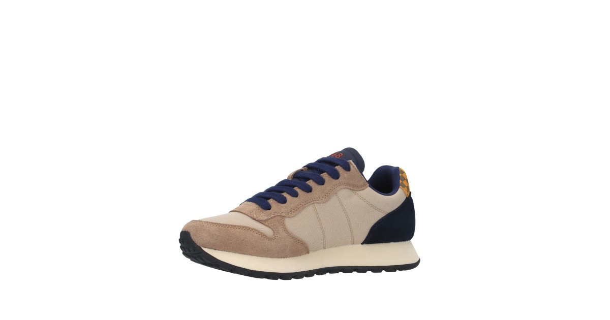 Sun68 Sneaker Beige/blu Gomma Z44117