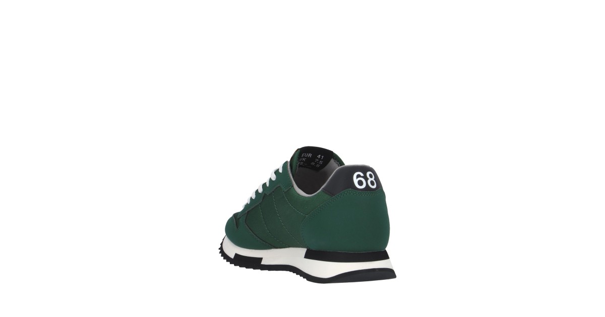 Sun68 Sneaker Verde Gomma Z44121