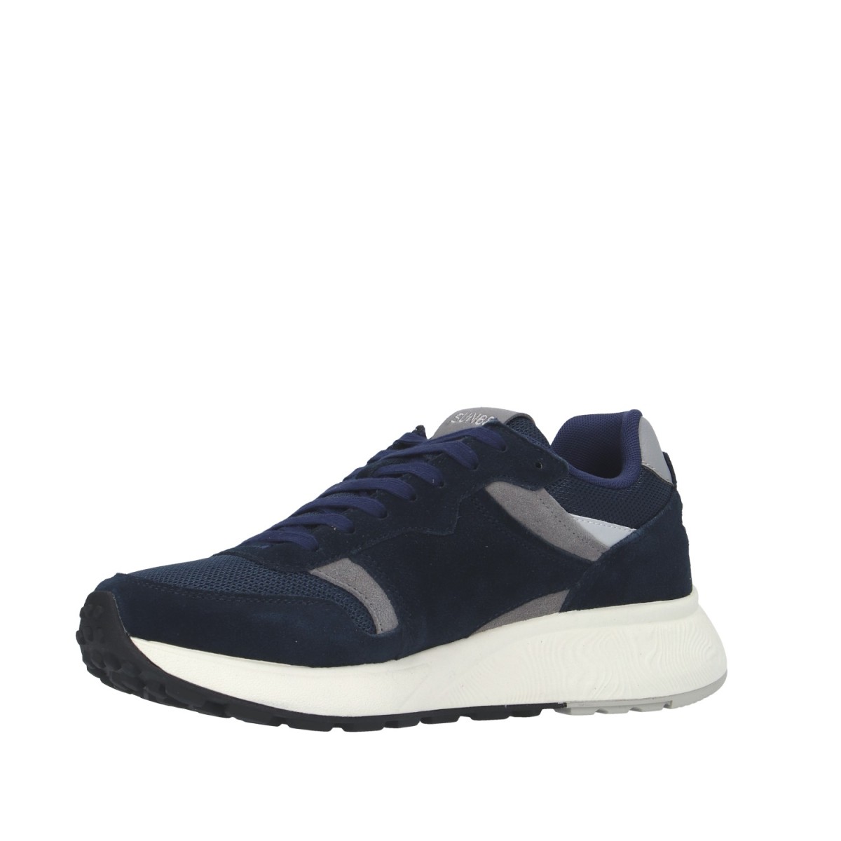 Sun68 Sneaker Blu Gomma Z44127