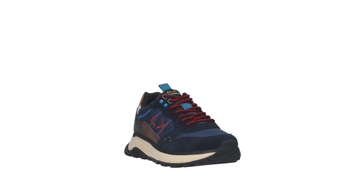 Sun68 Sneaker Blu Gomma Z44128