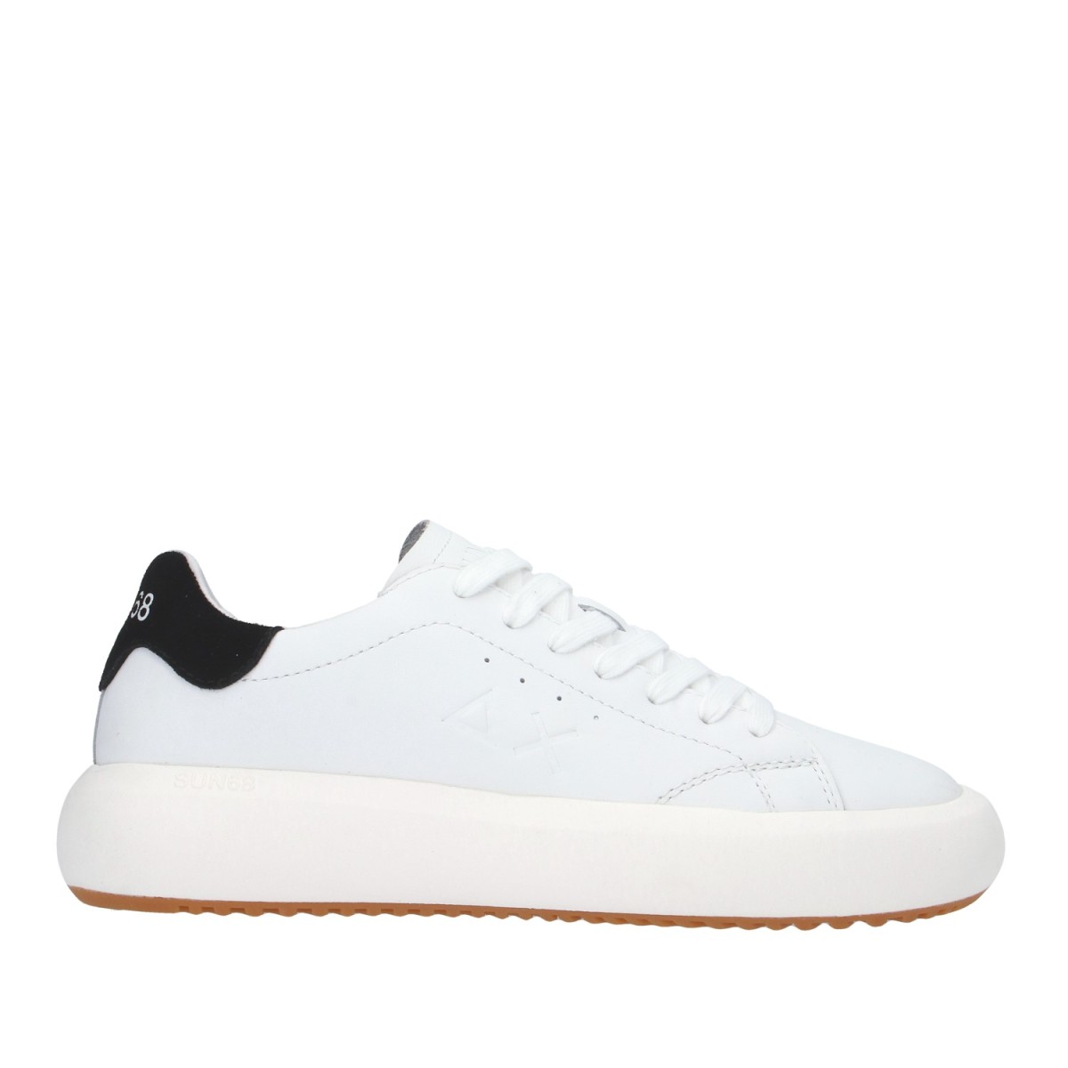 Sun68 Sneaker Bianco/nero Gomma Z44144