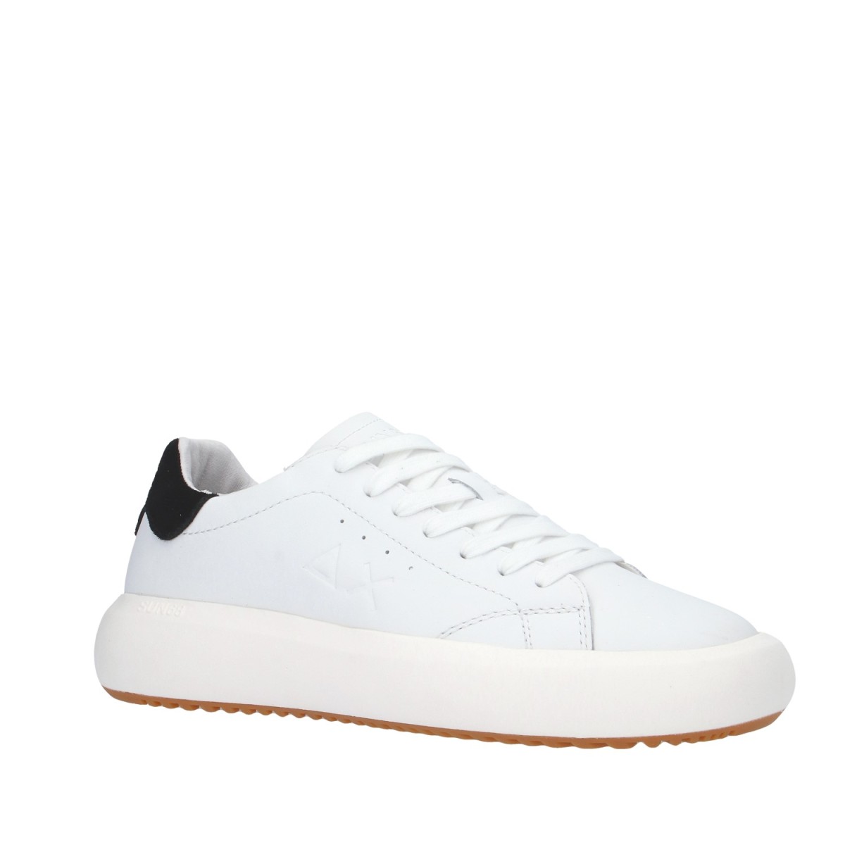 Sun68 Sneaker Bianco/nero Gomma Z44144