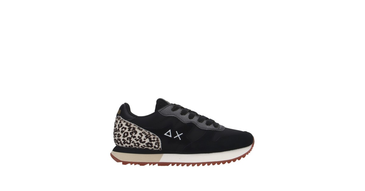 Sun68 Sneaker Nero/animalier Gomma Z44211